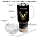 custom vanderbilt commodores geometric prism black curved tumbler best selling.webp