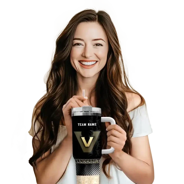custom vanderbilt commodores geometric prism black curved tumbler premium grade.webp