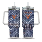 custom virginia cavaliers bold diamonds blue curved tumbler best selling.webp