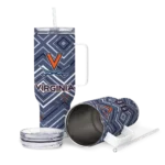 custom virginia cavaliers bold diamonds blue curved tumbler best selling.webp