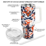 custom virginia cavaliers camo mashup blue white curved tumbler best selling.webp