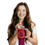 custom virginia tech hokies bullseye drips maroon curved tumbler best selling.webp