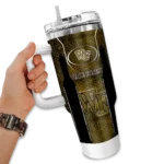 custom wake forest demon deacons hexagon armor gold curved tumbler best selling.webp
