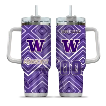 custom washington huskies bold diamonds purple curved tumbler best selling.webp