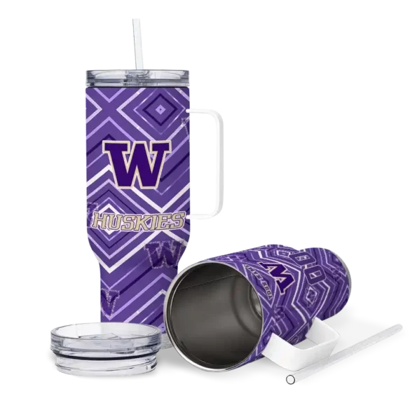 custom washington huskies bold diamonds purple curved tumbler high quality.webp