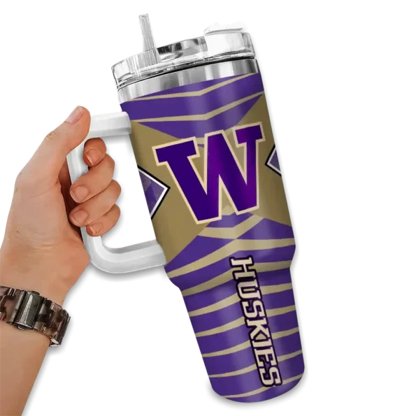 custom washington huskies chevron layers purple curved tumbler fashion forward.webp