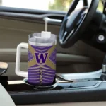 custom washington huskies chevron layers purple curved tumbler best selling.webp