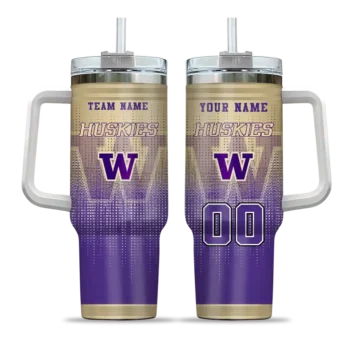 custom washington huskies gradient dots purple curved tumbler best selling.webp