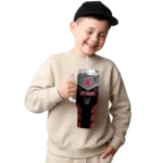 custom washington state cougars arrow armor crimson black curved tumbler best selling.webp