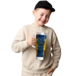 custom west virginia mountaineers hexagon armor blue curved tumbler best selling.webp