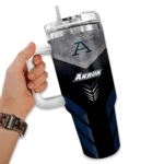 customized akron zips arrow armor blue black curved tumbler best selling.webp