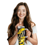 customized appalachian state mountaineers abstract paths black curved tumbler best selling.webp