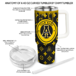 customized appalachian state mountaineers bullseye drips black curved tumbler best selling.webp