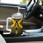 customized appalachian state mountaineers chevron layers black curved tumbler best selling.webp
