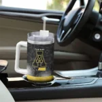 customized appalachian state mountaineers geometric prism black curved tumbler best selling.webp