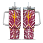 customized arizona state sun devils chevron angle maroon curved tumbler best selling.webp
