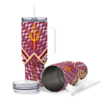 customized arizona state sun devils chevron angle maroon curved tumbler best selling.webp