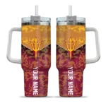 customized arizona state sun devils chevron stripe maroon curved tumbler best selling.webp