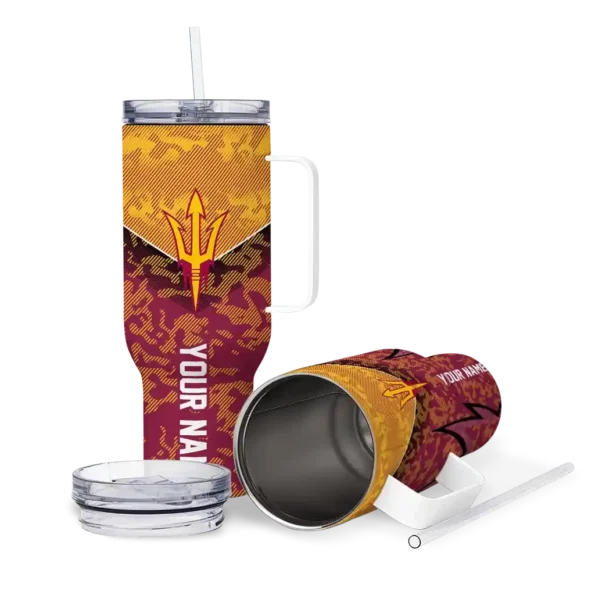 customized arizona state sun devils chevron stripe maroon curved tumbler high quality.webp