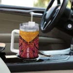 customized arizona state sun devils chevron stripe maroon curved tumbler best selling.webp