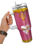 customized arizona state sun devils heart helmet motif maroon curved tumbler best selling.webp