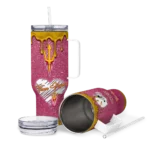 customized arizona state sun devils heart helmet motif maroon curved tumbler best selling.webp
