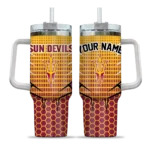 customized arizona state sun devils hex texture maroon curved tumbler best selling.webp