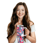 customized arizona wildcats camo mashup red white curved tumbler best selling.webp
