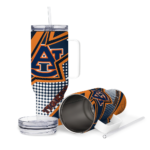customized auburn tigers arrow burst navy blue curved tumbler best selling.webp