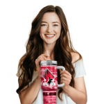 customized ball state cardinals honey streaks red curved tumbler best selling.webp