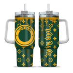 customized baylor bears bullseye drips green curved tumbler best selling.webp