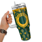 customized baylor bears bullseye drips green curved tumbler best selling.webp
