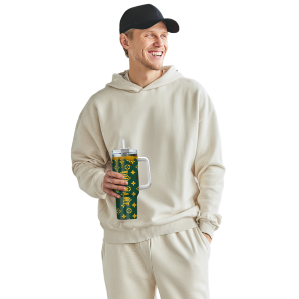 customized baylor bears bullseye drips green curved tumbler top rated.webp