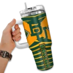 customized baylor bears chevron layers green curved tumbler best selling.webp