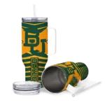 customized baylor bears chevron layers green curved tumbler best selling.webp