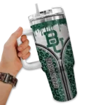 customized baylor bears leopard zipper green curved tumbler best selling.webp