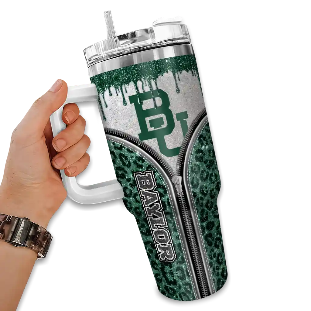 customized baylor bears leopard zipper green curved tumbler fashion forward.webp customized baylor bears leopard zipper green curved tumbler fashion forward.webp