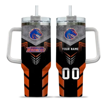 customized boise state broncos arrow armor orange black curved tumbler best selling.webp