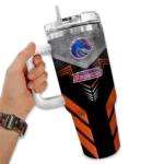 customized boise state broncos arrow armor orange black curved tumbler best selling.webp
