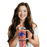 customized boise state broncos chevron angle orange curved tumbler best selling.webp