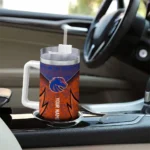 customized boise state broncos chevron stripe orange curved tumbler best selling.webp