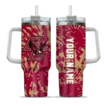 customized boston college eagles burst swirl maroon curved tumbler best selling.webp