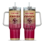 customized boston college eagles gradient dots maroon curved tumbler best selling.webp