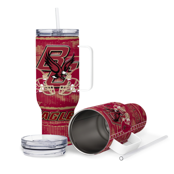 customized boston college eagles honey streaks maroon curved tumbler high quality.webp
