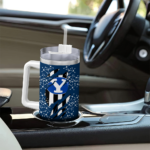 customized byu cougars claw cut blue black curved tumbler best selling.webp