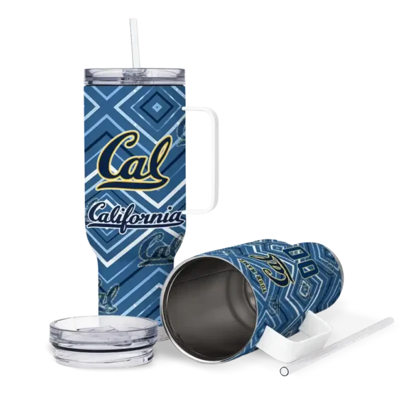 customized california golden bears bold diamonds blue curved tumbler high quality.webp