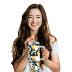 customized california golden bears camo mashup blue white curved tumbler best selling.webp