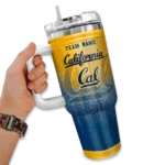 customized california golden bears gradient dots blue curved tumbler best selling.webp