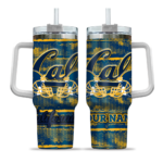 customized california golden bears honey streaks blue curved tumbler best selling.webp