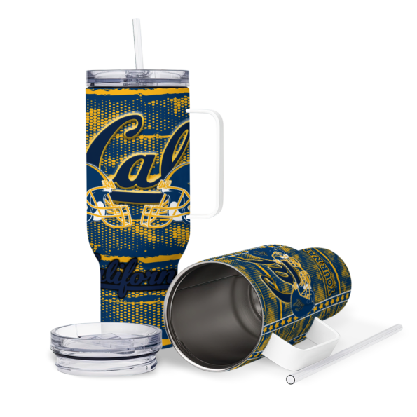customized california golden bears honey streaks blue curved tumbler high quality.webp
